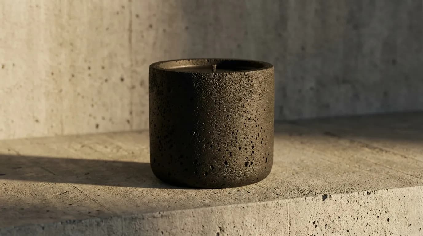 Raw concrete wall with subtle texture and visible aggregate
