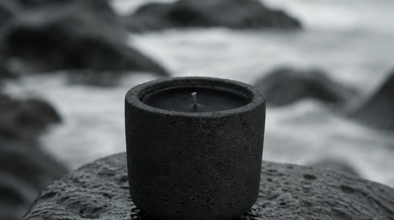 Concrete surface with warm natural light and minimal composition